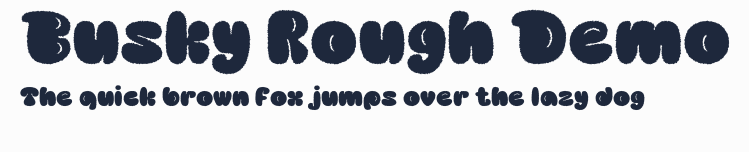 Busky Rough Demo預覽圖
