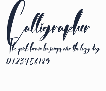 Calligrapher預覽圖