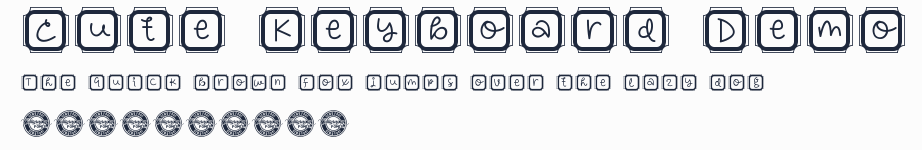 Cute Keyboard Demo