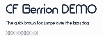 CF Gerrion DEMO預覽圖