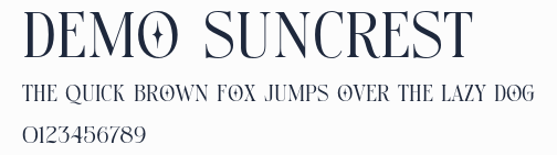 Demo Suncrest預覽圖