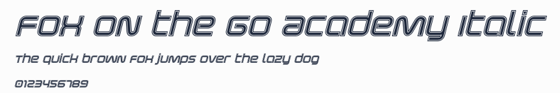 Fox on the Go Academy Italic預覽圖