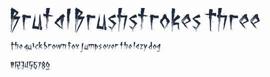 Brutal Brushstrokes Three