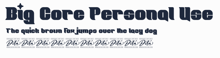 Big Core Personal Use預覽圖