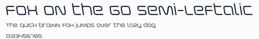 Fox on the Go Semi-Leftalic預覽圖
