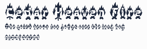 Cedar Heaven Fire預覽圖