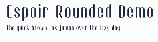 Espoir Rounded Demo預覽圖