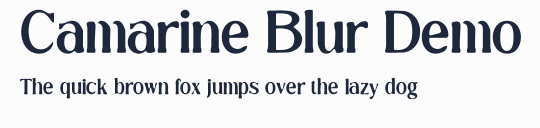 Camarine Blur Demo預覽圖