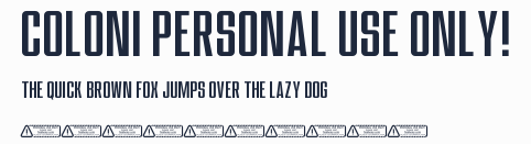 Coloni PERSONAL USE ONLY!預覽圖