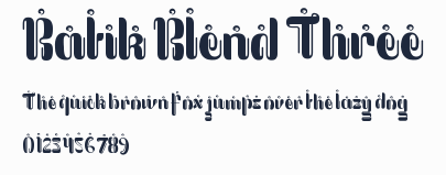 Batik Blend Three預覽圖