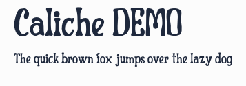 Caliche DEMO預覽圖