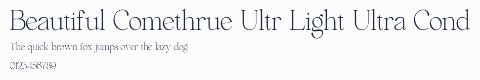 Beautiful Comethrue Ultr Light Ultra Cond預覽圖