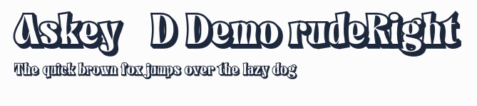 Askey 3D Demo rudeRight預覽圖