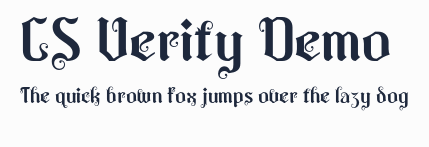 CS Verity Demo預覽圖