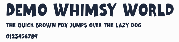 Demo Whimsy World預覽圖