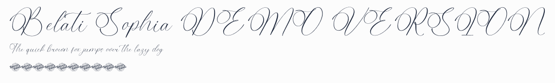 Belati Sophia DEMO VERSION預覽圖