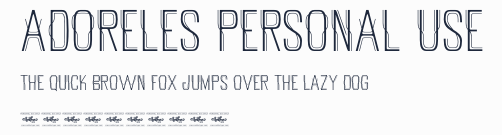 Adoreles Personal Use預覽圖