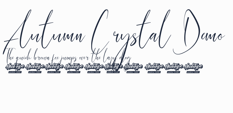 Autumn Crystal Demo預覽圖