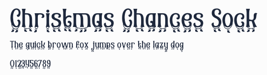 Christmas Chances Sock