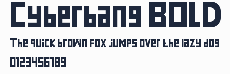 Cyberbang BOLD預覽圖