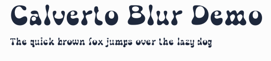 Calverto Blur Demo預覽圖