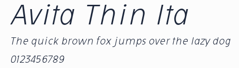 Avita Thin Ita預覽圖