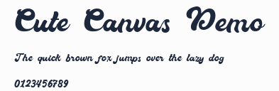Cute Canvas Demo預覽圖