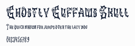 Ghostly Guffaws Skull預覽圖