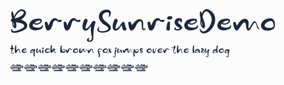 BerrySunriseDemo預覽圖