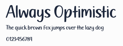 Always Optimistic預覽圖