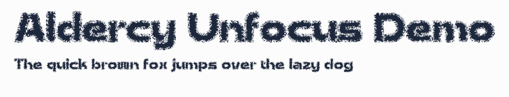 Aldercy Unfocus Demo預覽圖