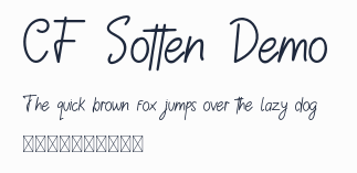 CF Sotten Demo預覽圖