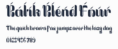 Batik Blend Four預覽圖