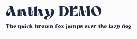 Anthy DEMO預覽圖