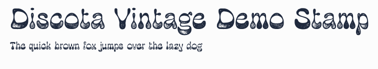 Discota Vintage Demo Stamp預覽圖