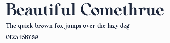 Beautiful Comethrue預覽圖