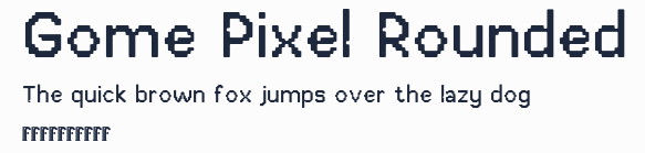 Gome Pixel Rounded預覽圖