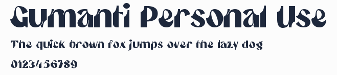 Gumanti Personal Use預覽圖