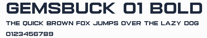 Gemsbuck 01 Bold預覽圖