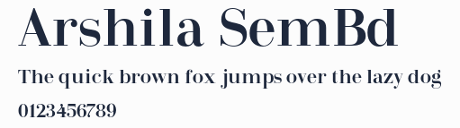 Arshila SemBd預覽圖