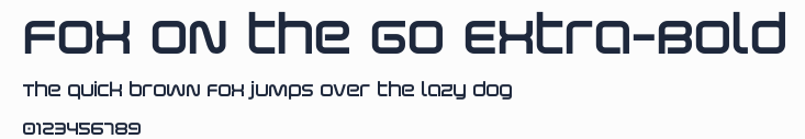 Fox on the Go Extra-Bold預覽圖