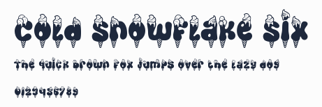 Cold Snowflake Six預覽圖