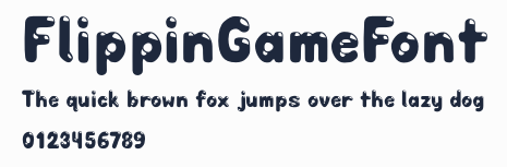 FlippinGameFont預覽圖