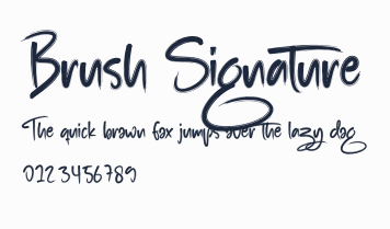 Brush Signature