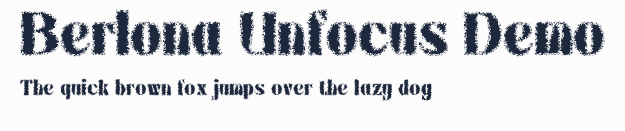 Berlona Unfocus Demo預覽圖
