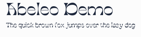 Abeleo Demo預覽圖