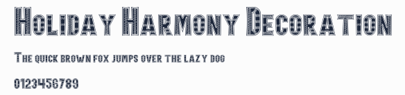 Holiday Harmony Decoration預覽圖