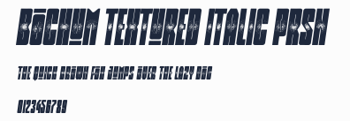 Bochum Textured Italic Prsn預覽圖