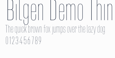 Bilgen Demo Thin預覽圖