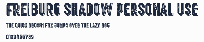 Freiburg Shadow PERSONAL USE預覽圖